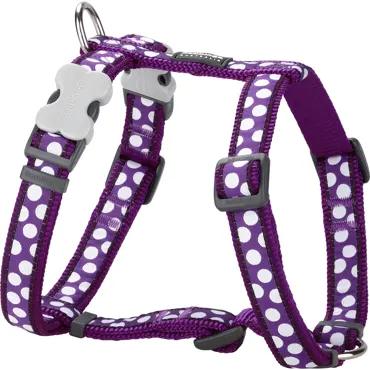 Geschirr Design White Spots on Purple