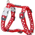 RedDingo Geschirr Design White Spots on Red