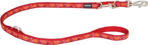 RedDingo  Führleine Design Breezy Love Orange