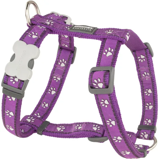 RedDingo Geschirr Design Desert Paws Purple