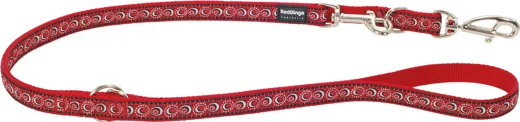 RedDingo  Führleine Design Cosmos Rot