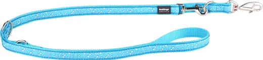 RedDingo  Führleine Design Flying Bones Turquoise