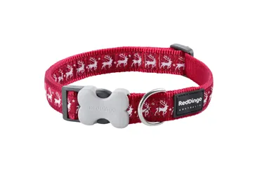Hundehalsband Design Rentier