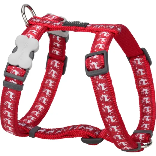 RedDingo Geschirr Design Reindeer Red
