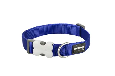 Hundehalsband Classic Dunkelblau