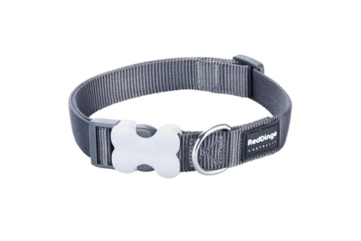 RedDingo Halsband Design Classic Cool Grey