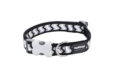 Hundehalsband Reflective Ziggy Schwarz