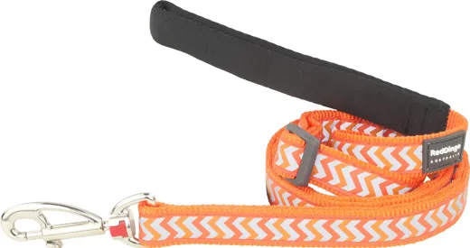 RedDingo Führleine Design Reflective Ziggy Orange
