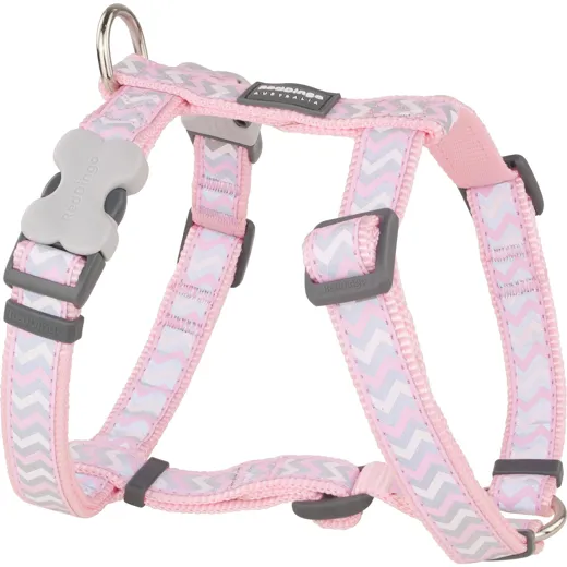 RedDingo Geschirr Design Reflective Ziggy Pink
