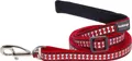 RedDingo Führleine Design Reflective Bones Red