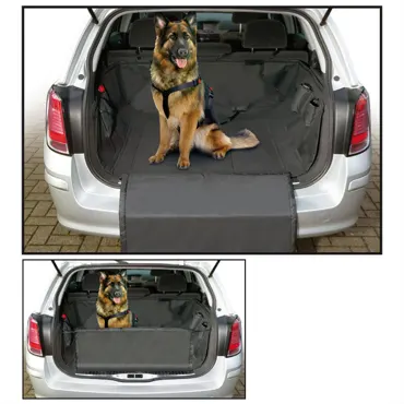 swisspet Autoschondecke Car Safe Deluxe, Schwarz-Grau