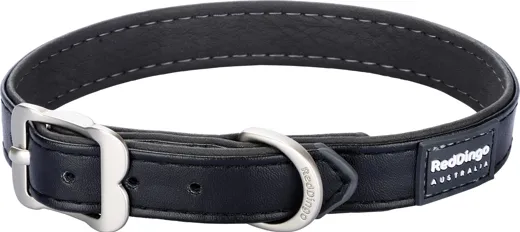 RedDingo Hundehalsband Elegant Schwarz