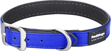 Hundehalsband Elegant Blau