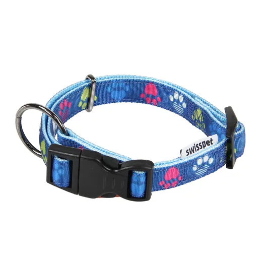 TrendLine Halsband Paws & Love Blau
