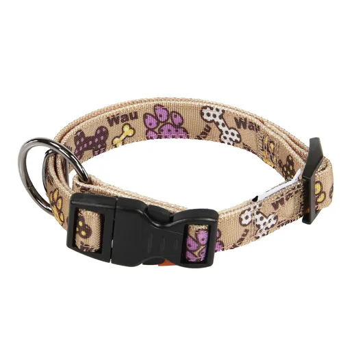 TrendLine Halsband Bones & Wau Beige