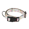 TrendLine Halsband Smuffy Bones Weiss