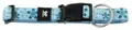 TrendLine Halsband Flower Hellblau