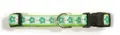TrendLine Hundehalsband Flower Grün