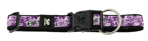 TrendLine Hundehalsband Evil-Spirit Violett
