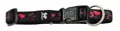 TrendLine Hundehalsband Love Schwarz