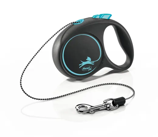 Flexi Black Design Rollleine Blau