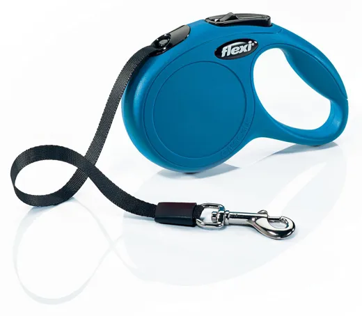 Flexi Classic Gurt-Rollleine Blau