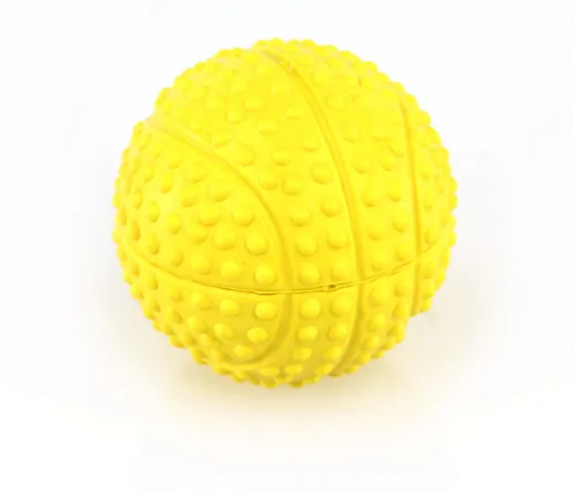 Mini-Spielball Noppen gelb