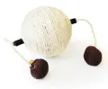 swisspet Mini-Spielstation Sisal-Tripelball