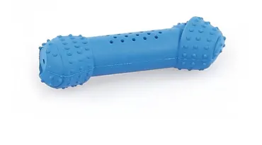 swisspet Hundespielzeug Weichgummi-Knochen Mr. Freeze