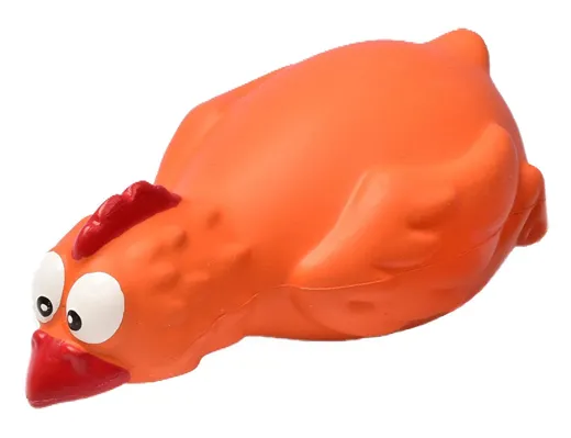 Latex Huhn orange