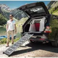 Innovative und robuste Teleskop-Rampe von 4pets.