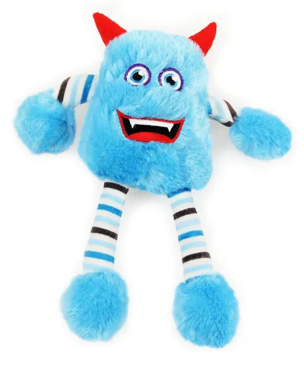 Plüsch Monster blau