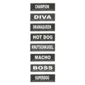 K9 / IDC Klettlogos für Hundegschirr