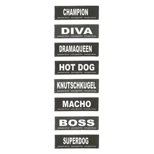 K9 / IDC Klettlogos für Hundegschirr