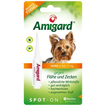Amigard Spot-on Hund Zecken- & Flohschutz