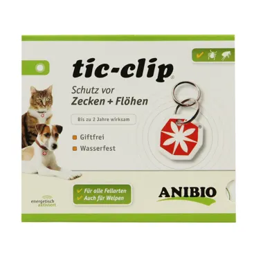 Anibio Tic-Clip Anhänger gegen Zecken und Flöhe