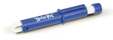 swisspet Zeckenzange aus Kunststoff Blau