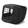 Seitenblick auf die Hunde-Autobox Caree von 4pets.