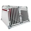 4pet Doppel-Hundebox Pro 22 bietet Platz für zwei Hunde.