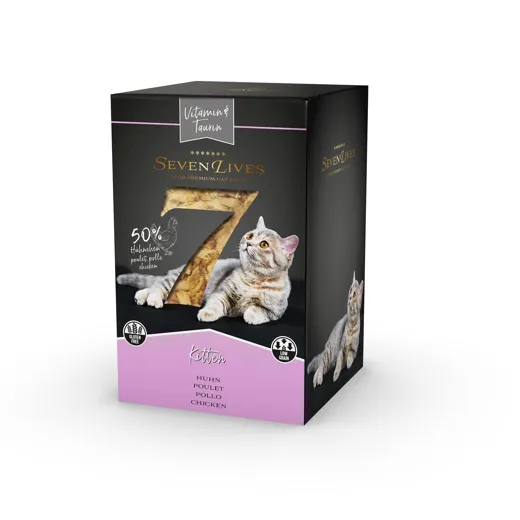 Seven Lives Natural Kitten Huhn