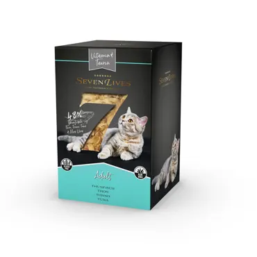 SevenLives Thunfisch mit Aloe Vera, Taurin in Jelly 6x60g