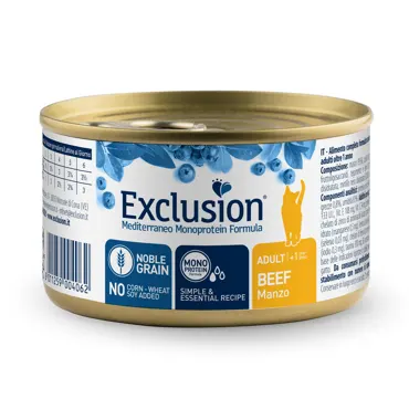 Exclusion Mediterraneo Monoprotein Adult - Rind