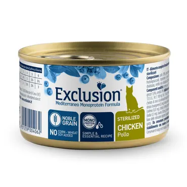 Exclusion Mediterraneo Monoprotein Sterilized - Huhn