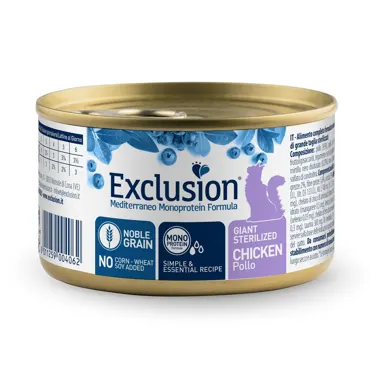 Exclusion Mediterraneo Monoprotein Giant Sterilized - Huhn