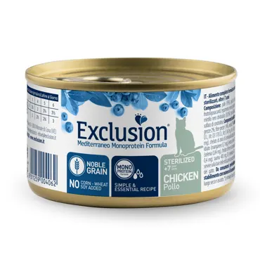 Exclusion Mediterraneo Monoprotein Senior Sterilized +7 - Huhn