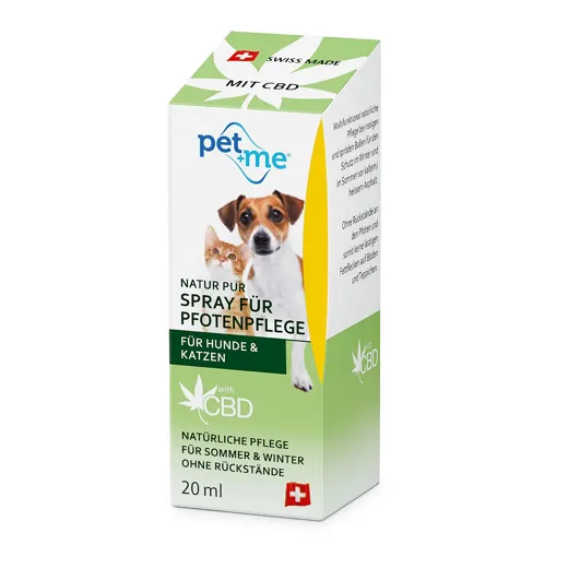 Pet Me Pfotenpflege Spray mit CBD 20 ml