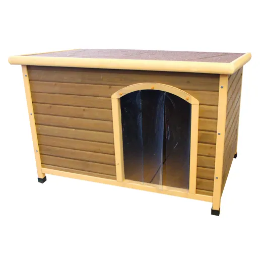 Die Sonderedition der Albergo Hundehütte besticht durch optimale Isolierung dank Doppelwand-Konstruktion.