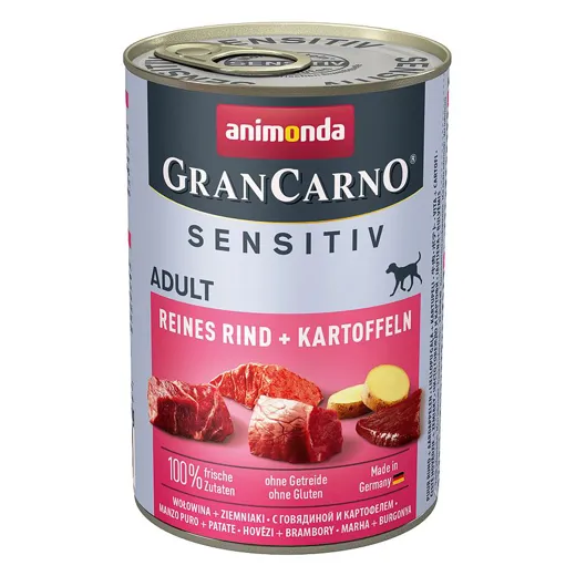 Animonda GranCarno Adult Sensitiv Rind & Kartoffeln