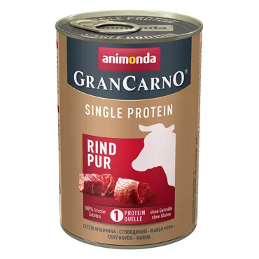 Animonda GranCarno Single Protein - Rind pur 400g