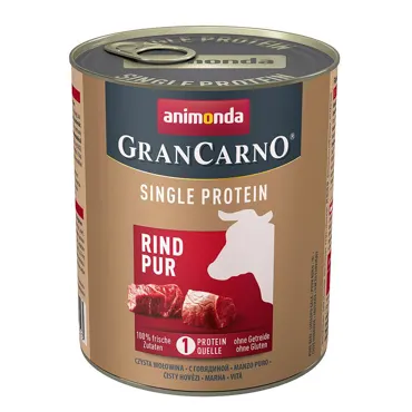 Animonda GranCarno Single Protein - Rind pur 800g